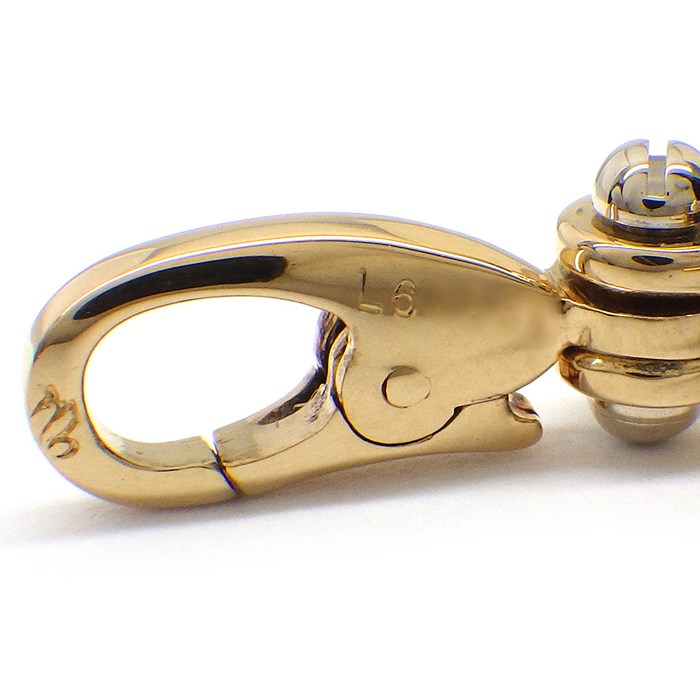 カルティエ Cartier チャーム ペンダントトップ ロッキングホース 木馬モチーフ K18WG K18YG 【中古】