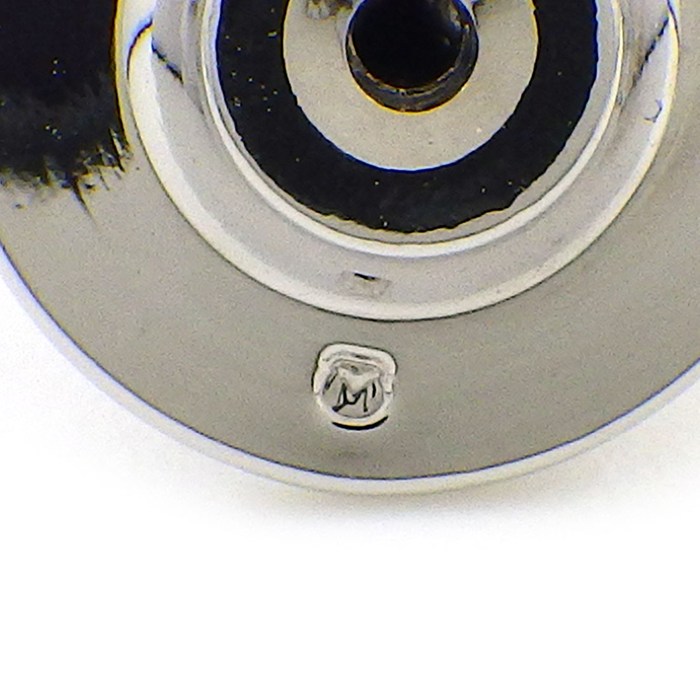 ミキモト MIKIMOTO ピンブローチ ブドウモチーフ パール 4.0-5.0mm珠 K18PG K18WG 【中古】