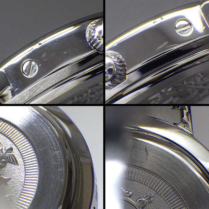 エルメス HERMES 腕時計 クリッパー CL4.210 デイト ブルーシェル文字盤 SS クオーツアナログ 【中古】