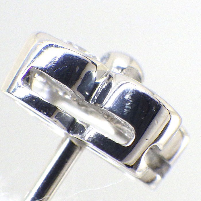 ティファニー Tiffany & Co. ピアス ベゼル フラワー ダイヤモンド PT950 【中古】