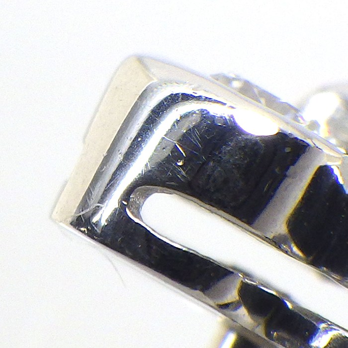 ティファニー Tiffany & Co. ピアス ベゼル フラワー ダイヤモンド PT950 【中古】