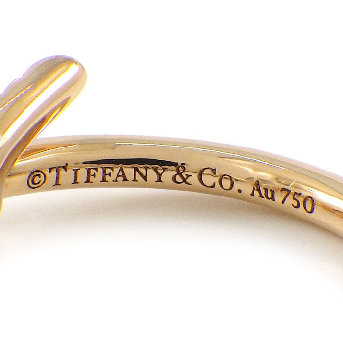ティファニー Tiffany & Co. リング ノット 69526411 ダイヤモンド 計