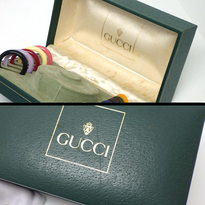 グッチ GUCCI 腕時計 チェンジベゼル 11/12 マルチカラーベゼル 全12色 ホワイト文字盤 GP クオーツアナログ 【中古】