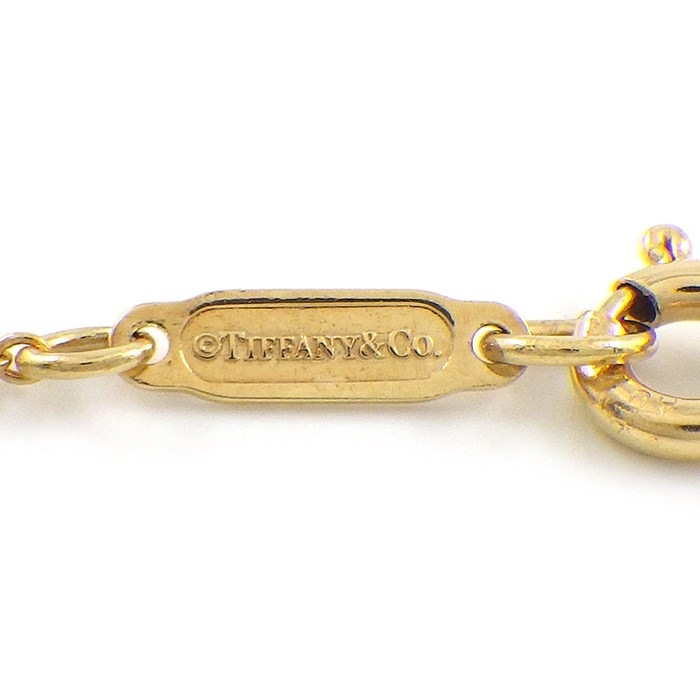 ティファニー Tiffany & Co. ネックレス スパークラー 1ポイント シトリン K18YG 【中古】