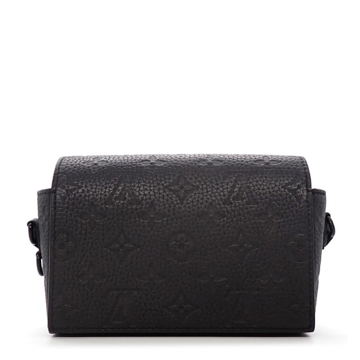 ルイ・ヴィトン LOUIS VUITTON ショルダーバッグ スティーマー ウェアラブル ウォレット M81746 ブラック モノグラムトリヨン 【中古】