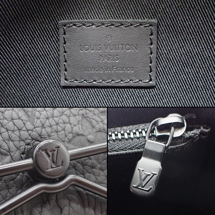 ルイ・ヴィトン LOUIS VUITTON ショルダーバッグ スティーマー ウェアラブル ウォレット M81746 ブラック モノグラムトリヨン 【中古】