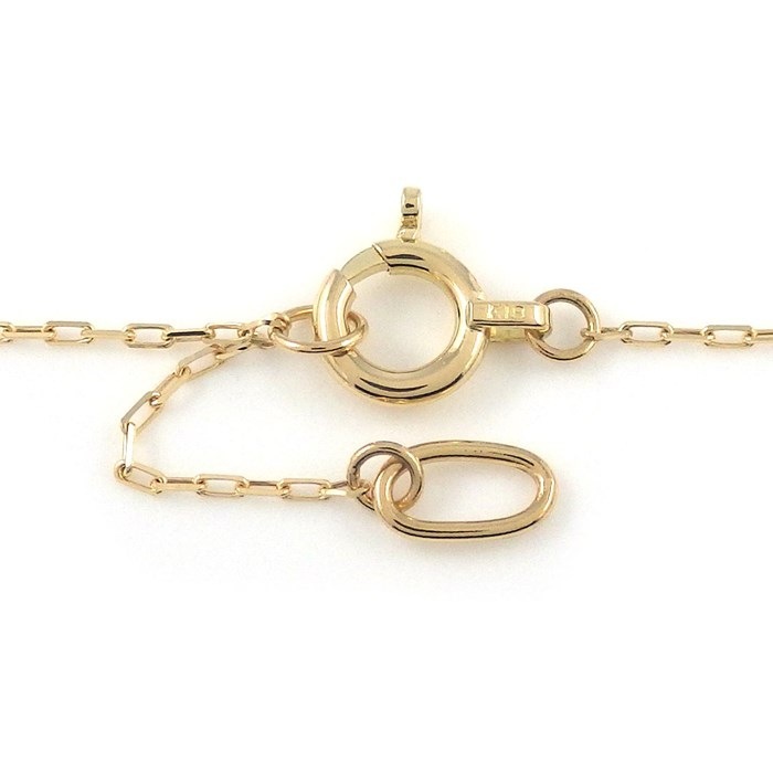 【ダイヤモンド】 ブレスレット リンク モチーフ ダイヤモンド 0.02ct K18YG