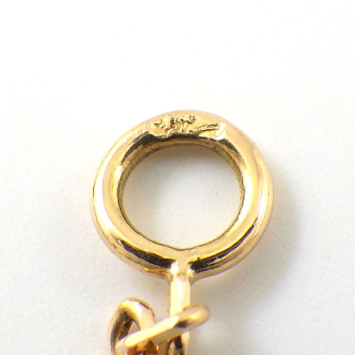 ヴァンクリーフ＆アーペル Van Cleef & Arpels ネックレス ヴィンテージアルハンブラ VCARP4KK00 グレー シェル K18PG 【中古】