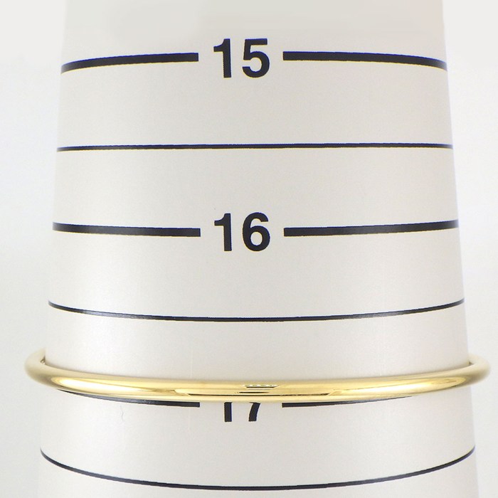 カルティエ Cartier バングル ジュストアンクル スモールモデル SM B6066117 釘モチーフ 20ポイント ダイヤモンド 0.18ct K18YG / #17 【箱・保付き】 【中古】