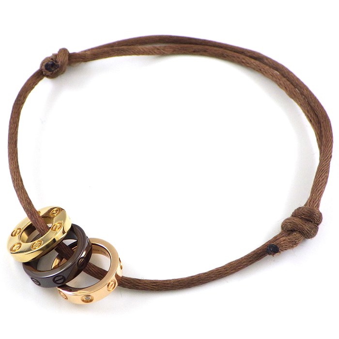 カルティエ Cartier ブレスレット ラブ スリーフープ サークル 4  