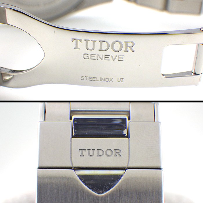 チューダー(チュードル) TUDOR 腕時計 ブラックベイ クロノ 79360N ホワイト文字盤 クロノグラフ デイト タキメーター スモールセコンド 夜光インデックス 夜光針 SS 自動巻き 【中古】