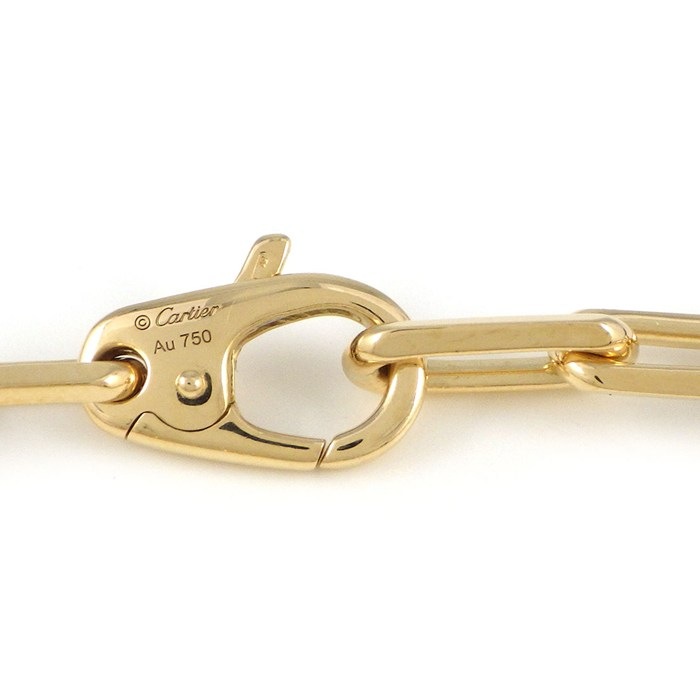 カルティエ Cartier ブレスレット サントス ミディアム B6021300 K18YG 【箱・保付き】 【中古】