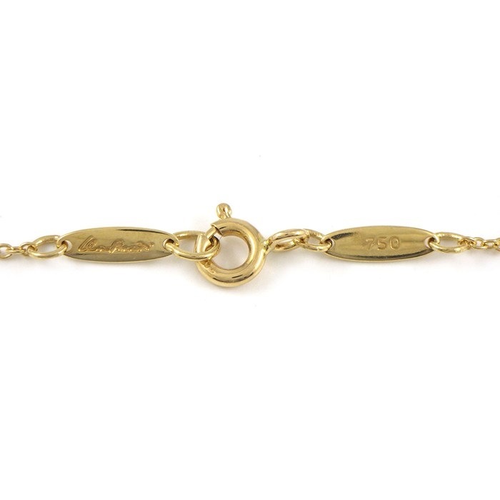  ティファニー Tiffany & Co. ネックレス ティアドロップ K18YG 【中古】
