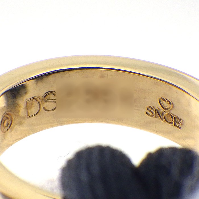 カルティエ Cartier ブレスレット ラブブレス 1ポイント ダイヤモンド K18YG ブラック コットンコード 【中古】
