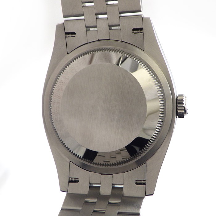 ロレックス Rolex 腕時計 オイスターパーペチュアル デイトジャスト 126200 3針 カレンダー 夜光針・インデックス ローマ数字インデックス サンレイ グレー スレート 文字盤 SS 自動巻き 【中古】
