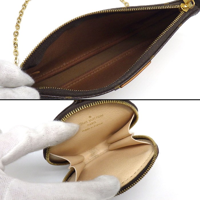 ルイ・ヴィトン LOUIS VUITTON ショルダーバッグ ミュルティポシェットアクセソワール M44813 カーキ モノグラム レザー 【中古】
