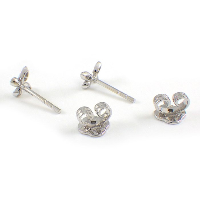 グラフ Graff GRAFF ピアス パヴェ バタフライ プティ スモール RGE1563 ダイヤモンド 計0.08ct K18WG 【箱・保付き】 【中古】