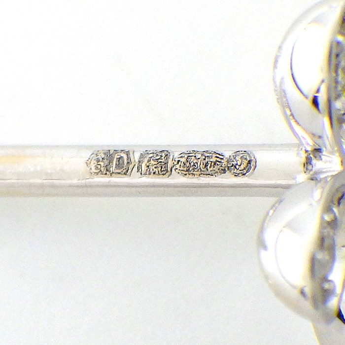 グラフ Graff GRAFF ピアス パヴェ バタフライ プティ スモール RGE1563 ダイヤモンド 計0.08ct K18WG 【箱・保付き】 【中古】