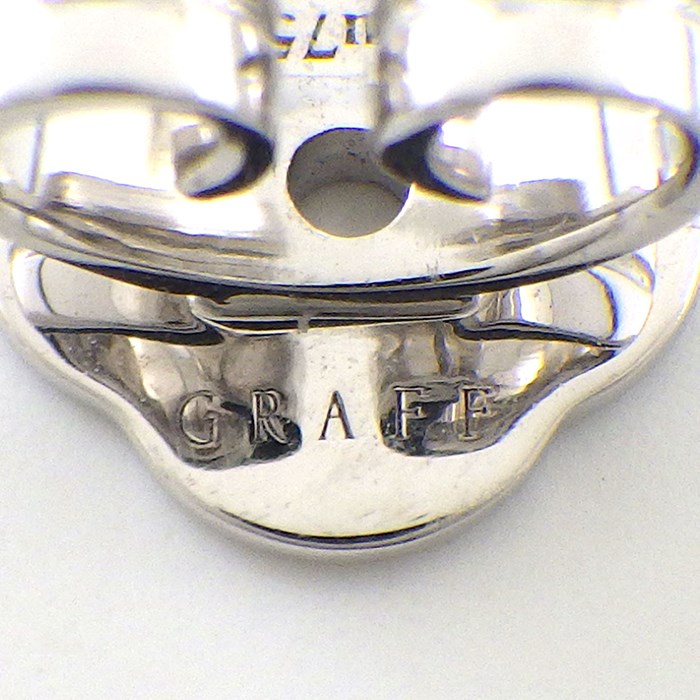 グラフ Graff GRAFF ピアス パヴェ バタフライ プティ スモール RGE1563 ダイヤモンド 計0.08ct K18WG 【箱・保付き】 【中古】