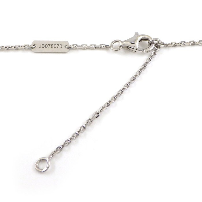 ヴァンクリーフ＆アーペル Van Cleef & Arpels ネックレス ヴィンテージアルハンブラ VCARF48700 ホワイト シェル K18WG 【中古】