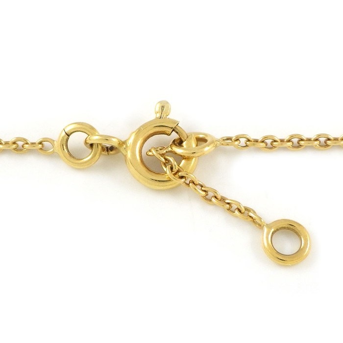 クリスチャンディオール Christian Dior ブレスレット ミミウィ MIM95003 1ポイント ダイヤモンド K18YG 【中古】