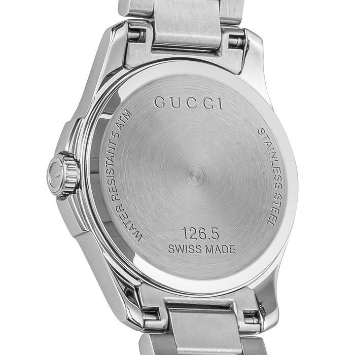 【新品・2年保証】グッチ GUCCI 腕時計 Gタイムレス YA1265050 ブライトブルー文字盤 SS クオーツアナログ 【箱・保付き】