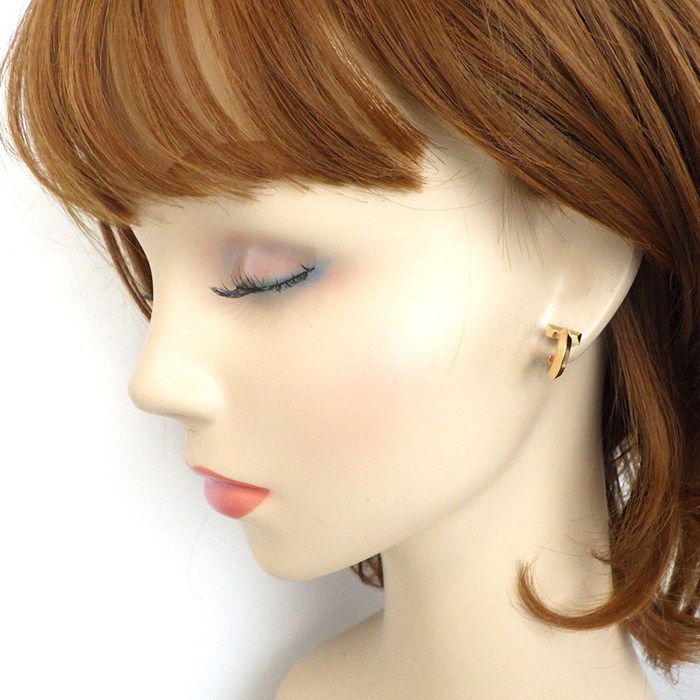 ティファニー ピアス ツイスト フープ K18YG ティファニー ツイスト