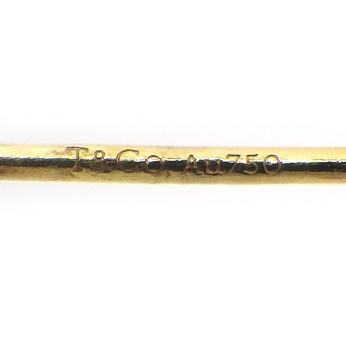 ティファニー Tiffany & Co. ピアス オリーブリーフ クライマー 60702543 K18YG 【中古】