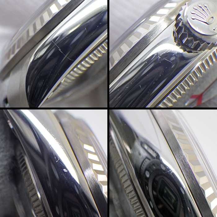 ロレックス Rolex 腕時計 デイトジャスト 78274NR Y番 2002年 ローマンインデックス ピンク マザーオブパール文字盤 フルーテッドベゼル ジュビリーブレス K18WG SS 自動巻き 【中古】