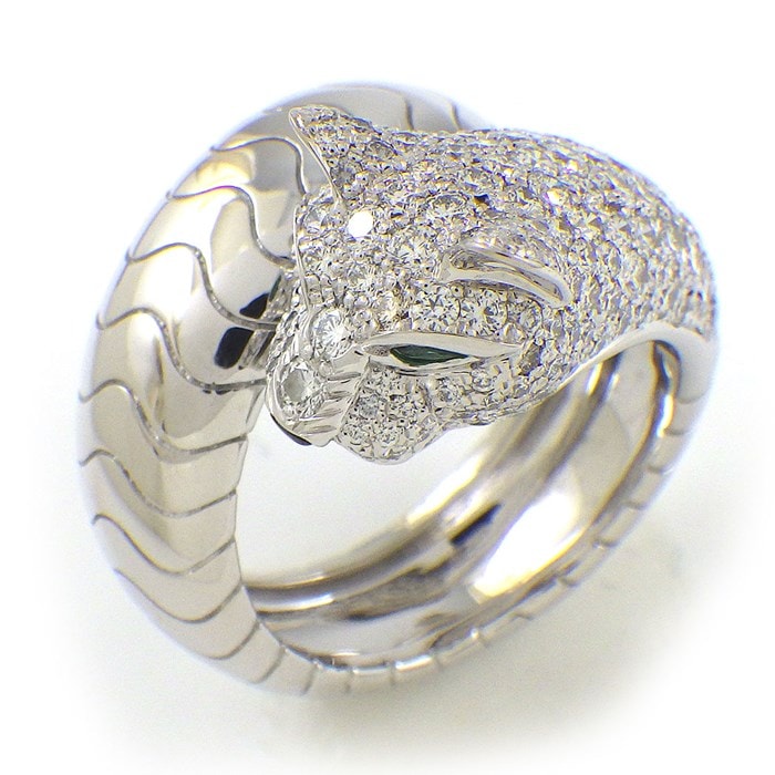 カルティエ Cartier リング パンテール ラカルダ パンサー エメラルド