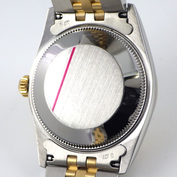 ロレックス Rolex 腕時計 デイトジャスト 68273 S番 1993年製 ローマンインデックス フルーテッドベゼル ジュビリーブレス 夜光インデックス 夜光針 ホワイト文字盤 K18YG SS 自動巻き 【中古】