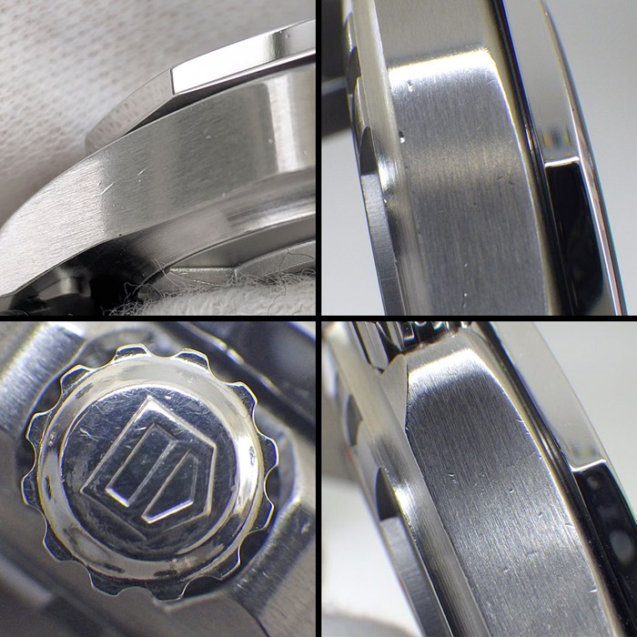 タグ・ホイヤー TAG Heuer 腕時計 アクアレーサー WAB2011.BA0803 2000シリーズ デイト 回転ベゼル 夜光インデックス 夜光針 サンレイ ブルー文字盤 SS 自動巻き 【OH済み】 【中古】