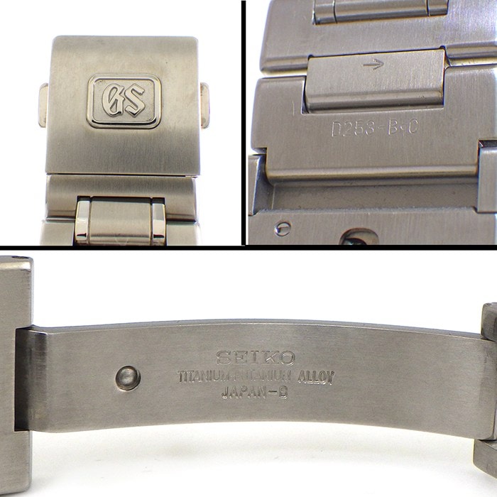 グランドセイコー Grand Seiko 腕時計 ヘリテージコレクション SBGA211/9R65-0AE0 デイト 裏スケ パワーリザーブ表示 雪白 ホワイト文字盤 チタン スプリングドライブ 【中古】