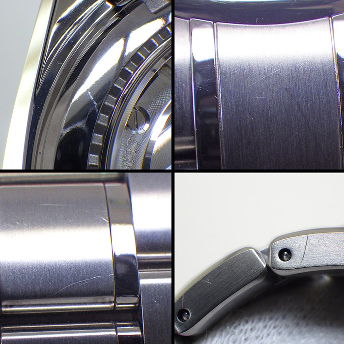 グランドセイコー Grand Seiko 腕時計 ヘリテージコレクション SBGA211/9R65-0AE0 デイト 裏スケ パワーリザーブ表示 雪白 ホワイト文字盤 チタン スプリングドライブ 【中古】