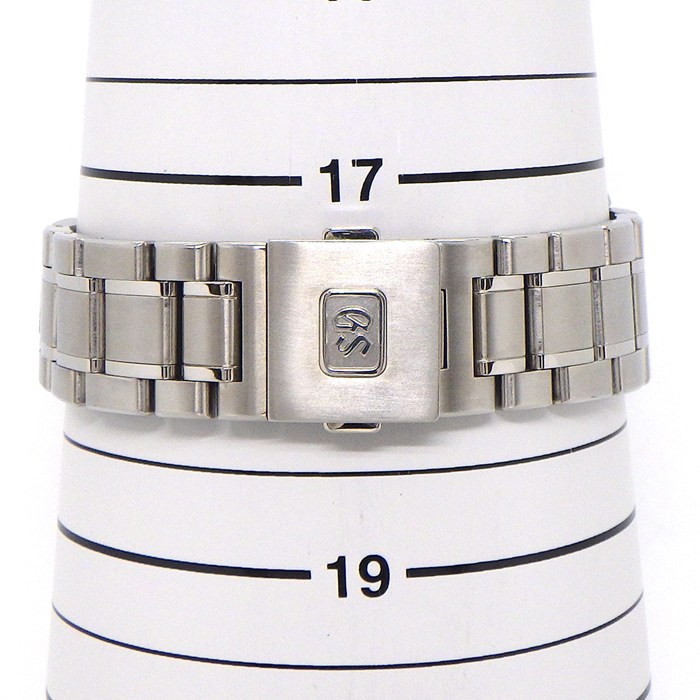 グランドセイコー Grand Seiko 腕時計 ヘリテージコレクション SBGA211/9R65-0AE0 デイト 裏スケ パワーリザーブ表示 雪白 ホワイト文字盤 チタン スプリングドライブ 【中古】