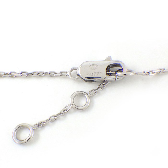 フレッド FRED ブレスレット フォース10 スモール パヴェ 14ポイント ダイヤモンド 計0.06ct K18WG 【中古】