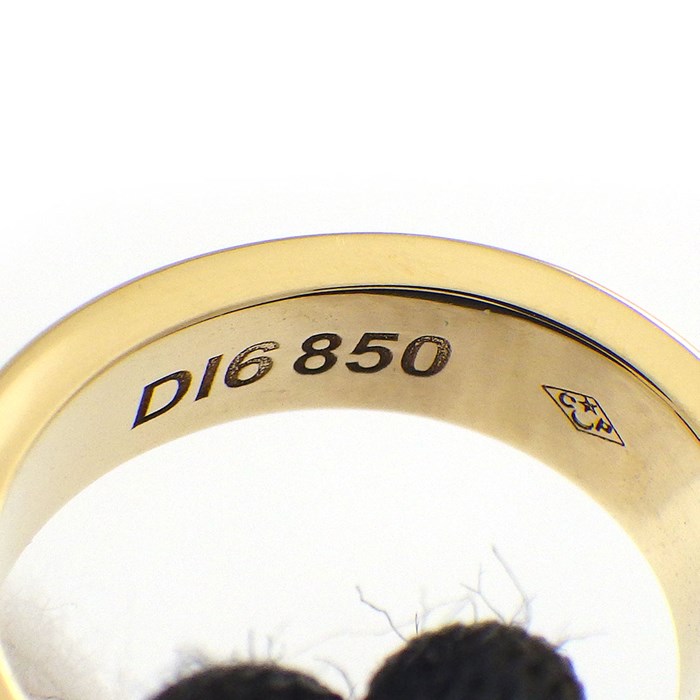 カルティエ Cartier ブレスレット ラブブレス K18YG ブラック コットンコード 【箱・保付き】 【中古】
