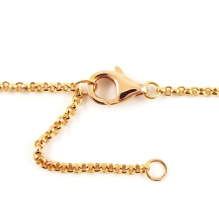 カルティエ Cartier】ネックレス アグラフ ダイヤモンド K18PG