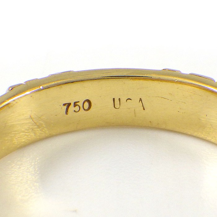 ティファニー Tiffany & Co. ピアス アトラス フープ K18YG 【中古】