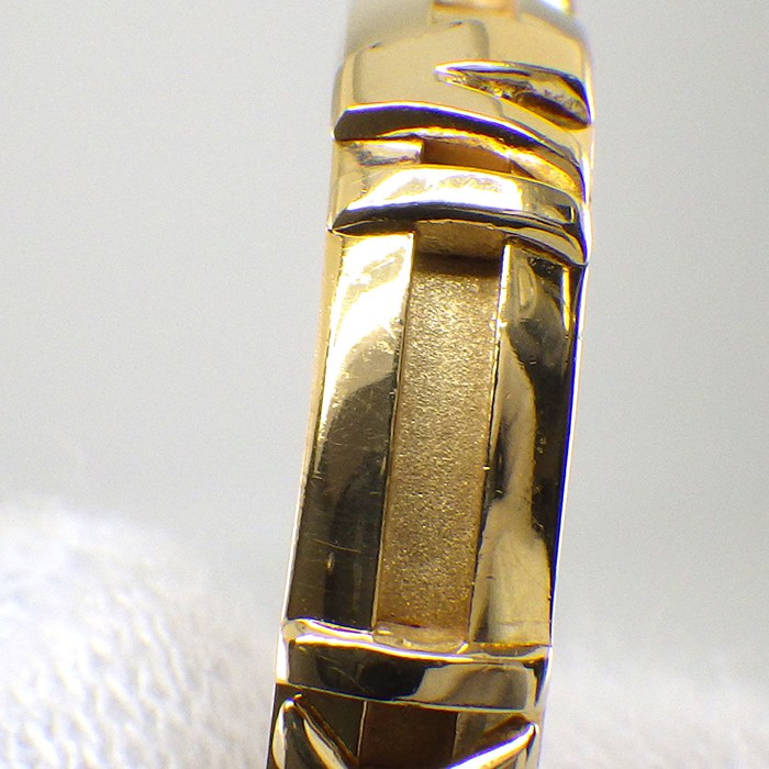 ティファニー Tiffany & Co. ピアス アトラス フープ K18YG 【中古】