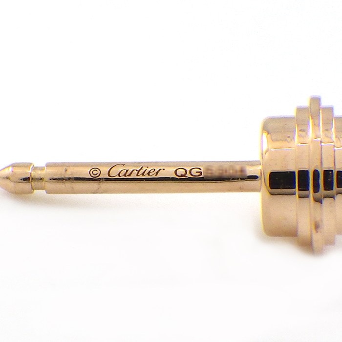 カルティエ Cartier ピアス ダムール ミディアムモデル MM ディアマン レジェ B8041500 ダイヤモンド 計0.26ct K18PG 【箱・保付き】 【中古】