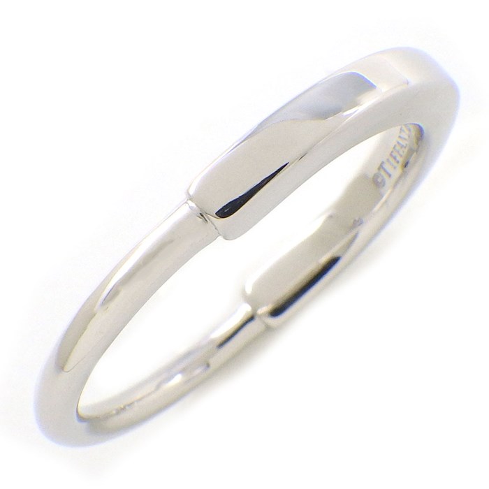 ティファニー Tiffany & Co. リング ロック 72347102 K18WG 14号 【中古】