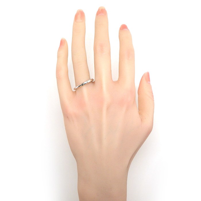ティファニー Tiffany & Co. リング ロック 72347102 K18WG 14号 【中古】