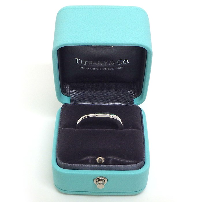 ティファニー Tiffany & Co. リング ロック 72347102 K18WG 14号 【中古】