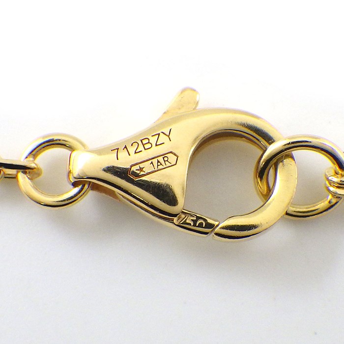 カルティエ Cartier ブレスレット ダムール SM ディアマン レジェ B6043300 1ポイント ダイヤモンド 0.09ct K18YG 【箱・保付き】 【中古】