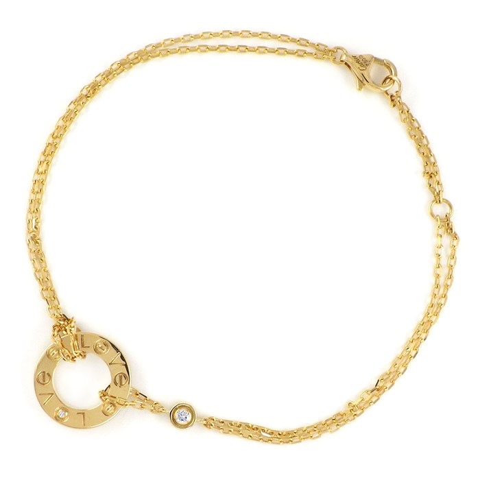 アンクレット　2連　k18 K18 アンクレット 2連