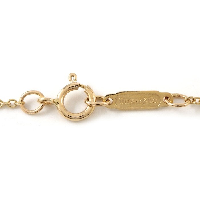 ティファニー Tiffany & Co. ネックレス シグネチャー クロス X K18YG 【中古】