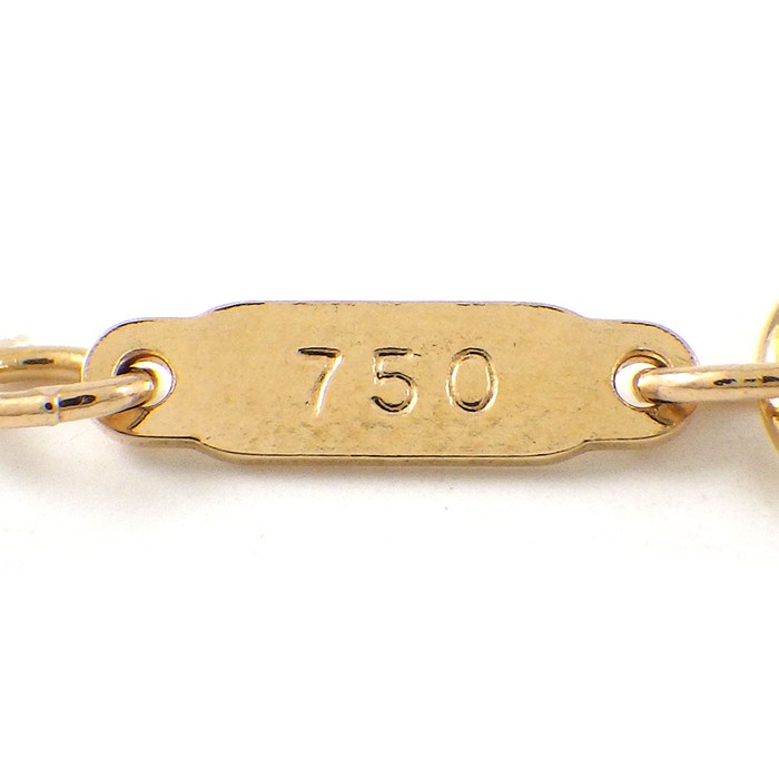 ティファニー Tiffany & Co. ネックレス シグネチャー クロス X K18YG 【中古】