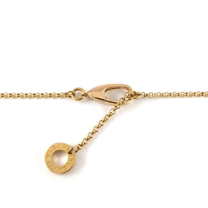 ブルガリ BVLGARI】ネックレス クオーレ ハート ホワイトシェル