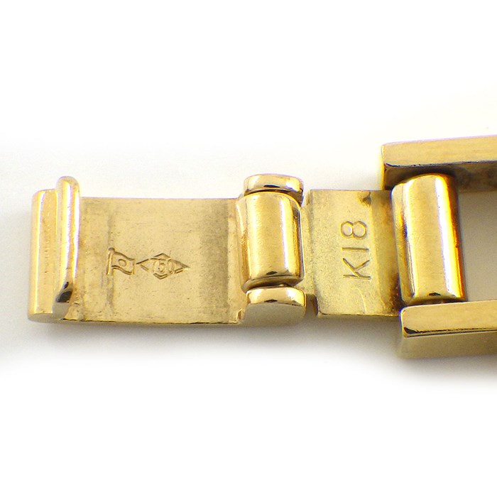 ブレスレット 喜平 キヘイ 6面 ダブル チェーン K18YG 【中古】